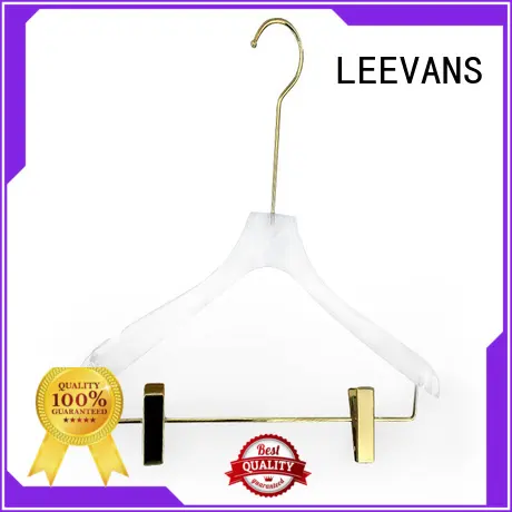 Custom acrylic hangers wholesale skirt company for sweaters 1