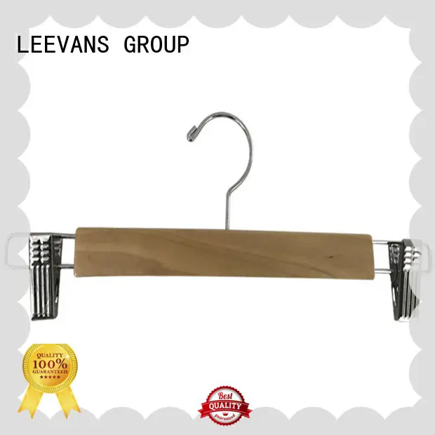 LEEVANS Top pink wooden hangers Suppliers for clothes 1