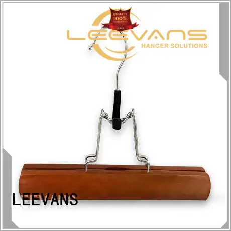 LEEVANS hangers wooden hangers Suppliers for pants 1