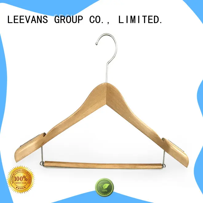 LEEVANS clips childrens wooden hangers Supply for skirt 1