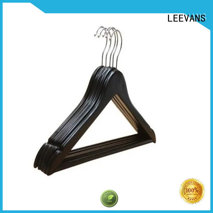 LEEVANS children thin wooden hangers Suppliers for clothes 1
