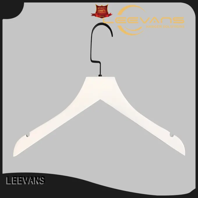 LEEVANS New brown wooden hangers factory for children 1