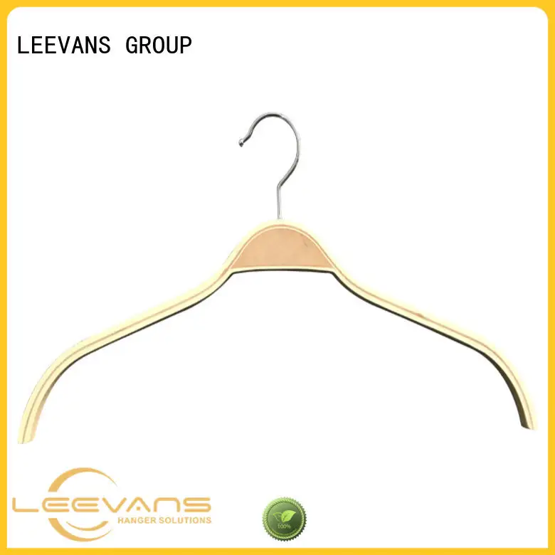 Wholesale luxury wooden hangers matte Suppliers for clothes 1