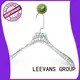 Latest non slip wooden hangers creamy factory for pants 1
