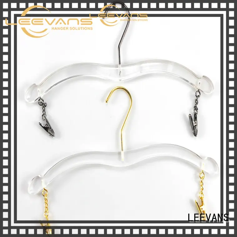 LEEVANS Best acrylic clothes hangers for business for T-shirts 1