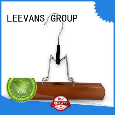 LEEVANS Top wooden closet hangers factory for children 1