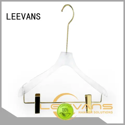 New clear acrylic hangers clips for business for T-shirts 1