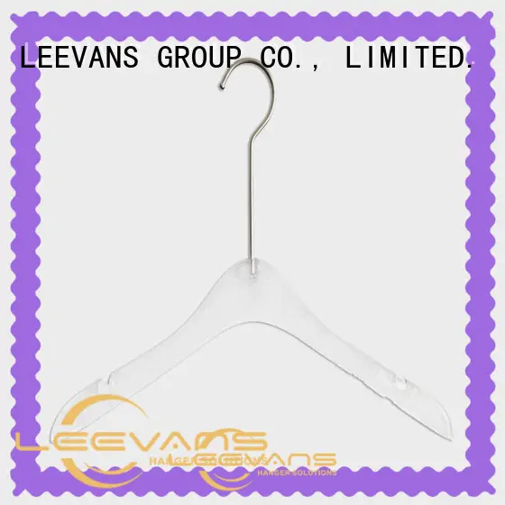 LEEVANS Custom coat hanger design manufacturers for T-shirts 1