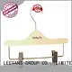 Wholesale large wooden hangers children company for trouser 1