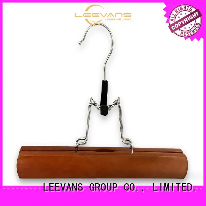 LEEVANS Best infant wooden hangers Suppliers for trouser 1