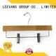 LEEVANS Custom wooden skirt hangers Suppliers for trouser 1