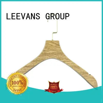 LEEVANS painting wooden trouser hanger for business for children 1