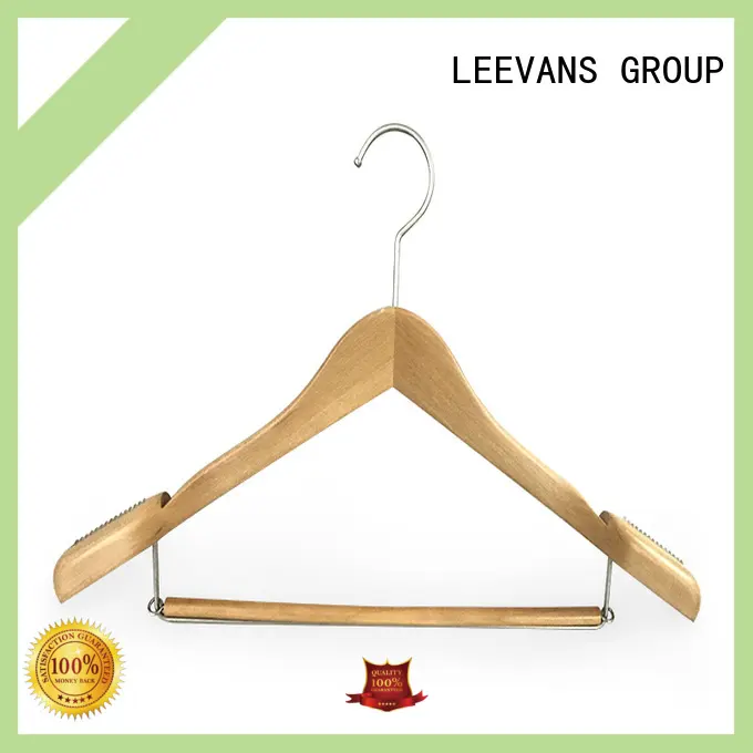 Wholesale thin wooden hangers brands Supply for skirt 1