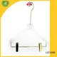 LEEVANS transparent personalized hangers for business for pant 1