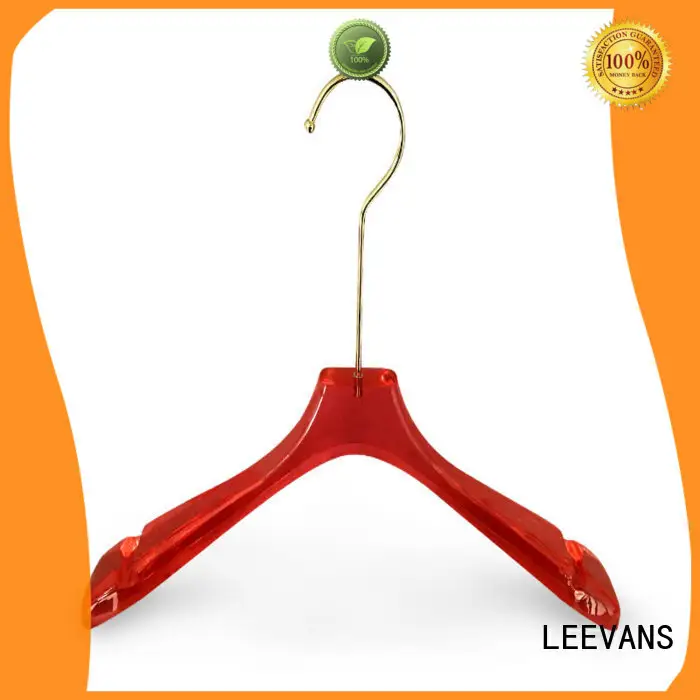 LEEVANS New clear clothes hangers Suppliers for pant 1