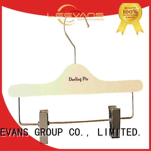 LEEVANS pants dark wood hangers for business for clothes 1