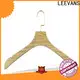 LEEVANS New white wooden hangers wholesale company for pants 1