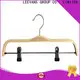 Latest clothes hanger clips brown factory for kids 1