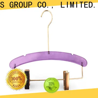 LEEVANS Custom clear acrylic hangers Suppliers for casuals 1