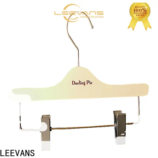 Custom wooden shirt hangers exported factory for kids 1
