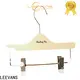 Custom wooden shirt hangers exported factory for kids 1