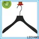 LEEVANS High-quality white wooden pant hangers manufacturers for kids 1