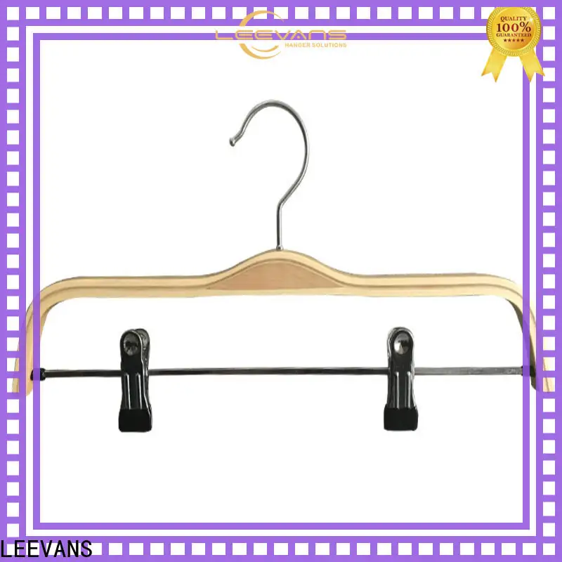 Custom black wooden hangers coat company for children 1