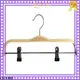 Custom black wooden hangers coat company for children 1