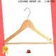 LEEVANS brands white wooden clothes hangers Suppliers for skirt 1