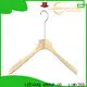 Wholesale childrens wooden coat hangers bar factory for clothes 1