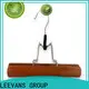 LEEVANS Wholesale buy wooden clothes hangers manufacturers for skirt 1
