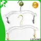 LEEVANS New clear clothes hangers Suppliers for suits 1