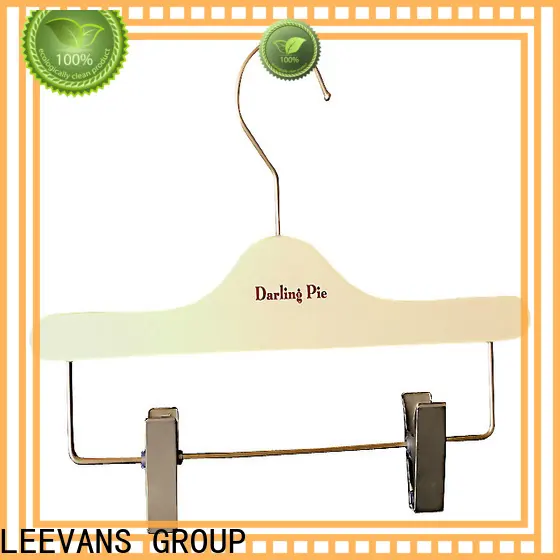 LEEVANS sample buy wooden coat hangers Supply for skirt 1