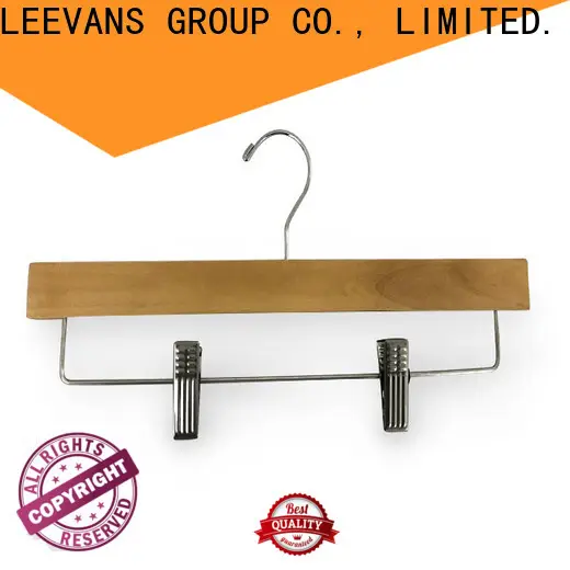 LEEVANS Top where to buy wooden clothes hangers Suppliers for clothes 1