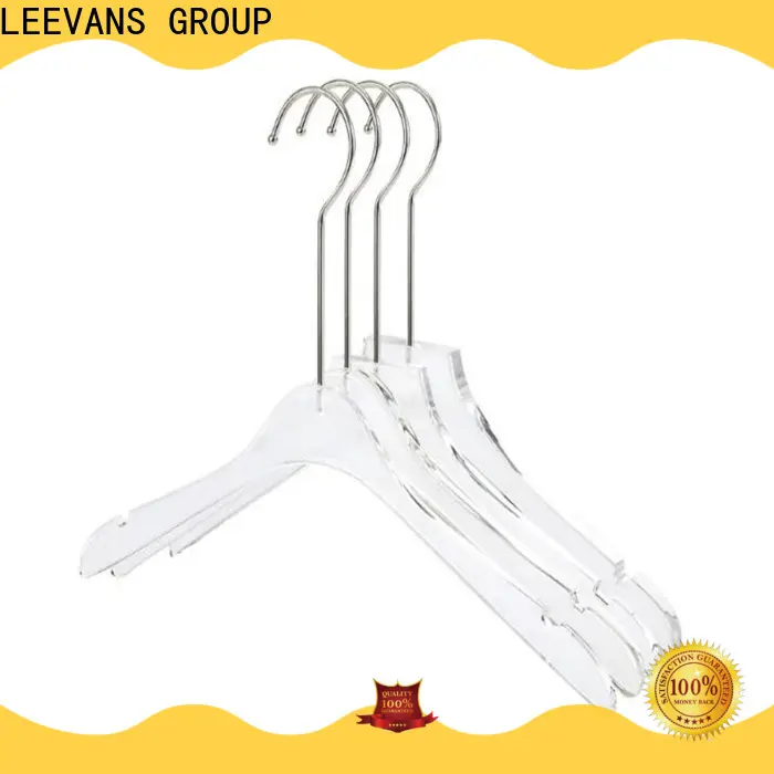 Top acrylic coat hangers metal factory for suits 1