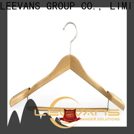 LEEVANS High-quality wooden clamp hangers Supply for children 1