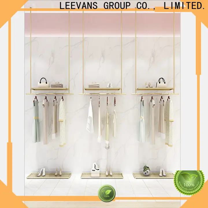 LEEVANS Top clothes display stand company 1