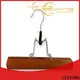 LEEVANS Wholesale cheap white wooden hangers for business for clothes 1