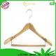 Best white wooden coat hangers painting Supply for trouser 1