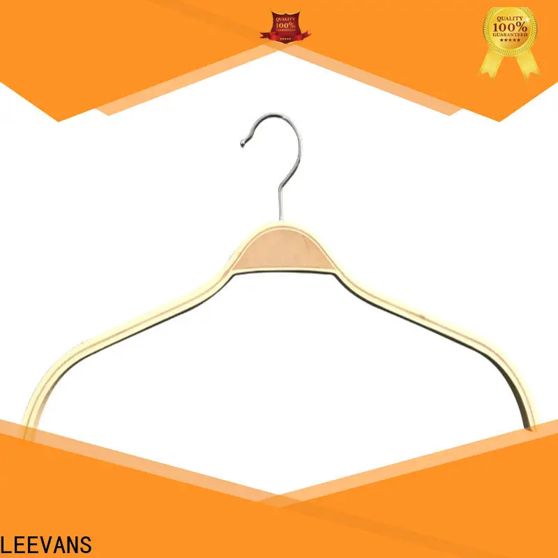 LEEVANS Top white wooden clothes hangers Supply for clothes 1