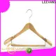 LEEVANS High-quality wooden laundry hanger factory for trouser 1