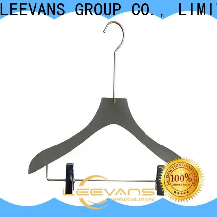LEEVANS luxury clothes hanger clips factory for jackets 1