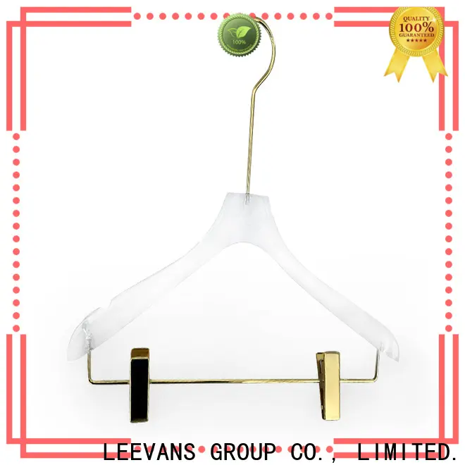 LEEVANS skirt acrylic clothes hangers for business for pant 1