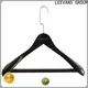 Wholesale brown wooden hangers wood Supply for trouser 1