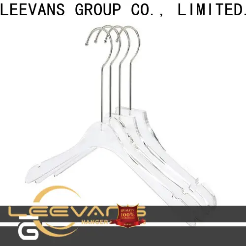 LEEVANS Latest acrylic clothes hangers Suppliers for pant 1