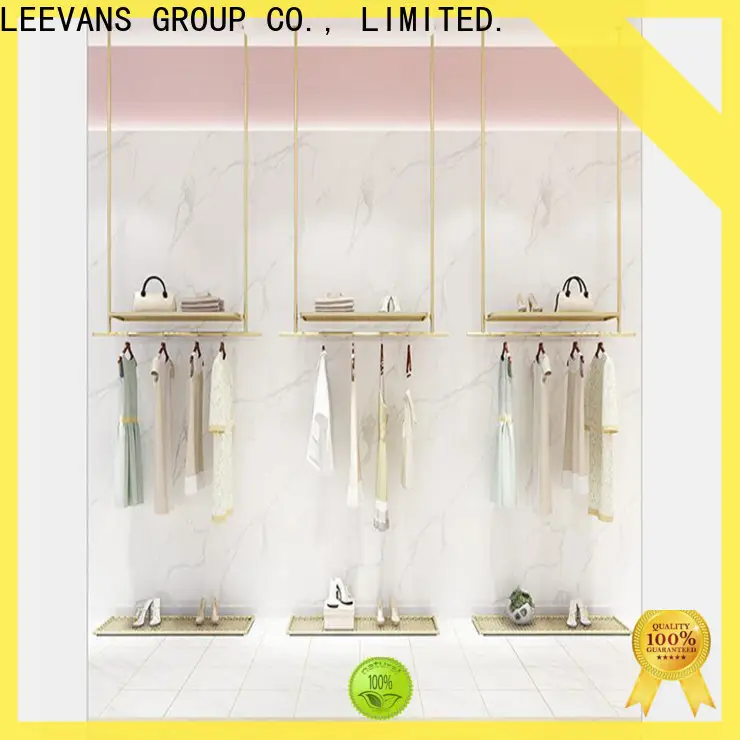 LEEVANS Custom clothes display stand Suppliers 1