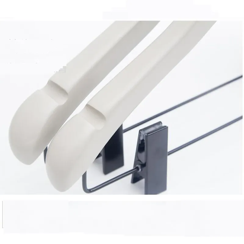 LEEVANS laminated clothes hangers for trousers for business for kids 4