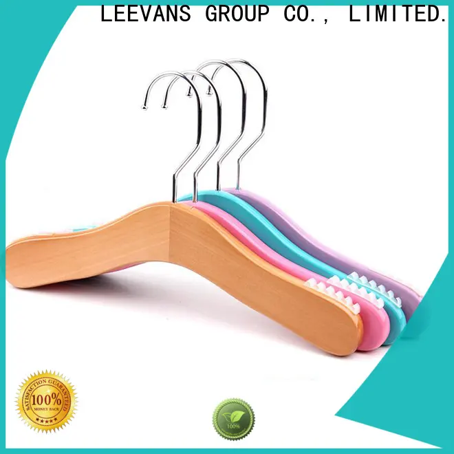 Custom white wooden trouser hangers suits manufacturers for trouser 1