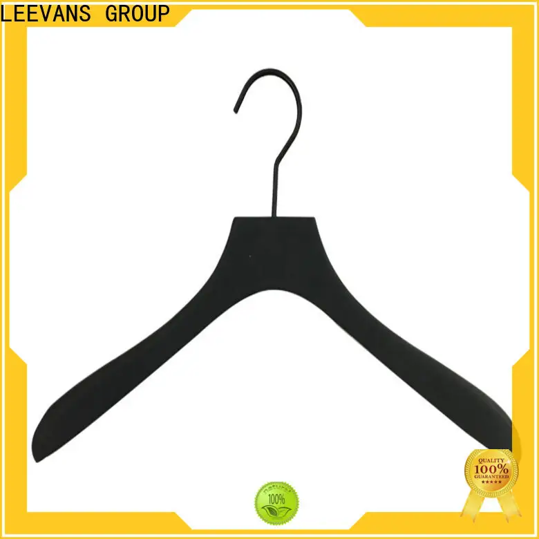 Wholesale solid wood hangers wooden company for children 1