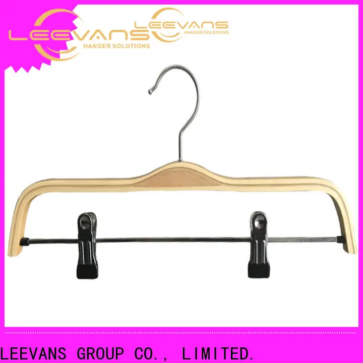 New high quality wooden hangers coat Supply for skirt 1